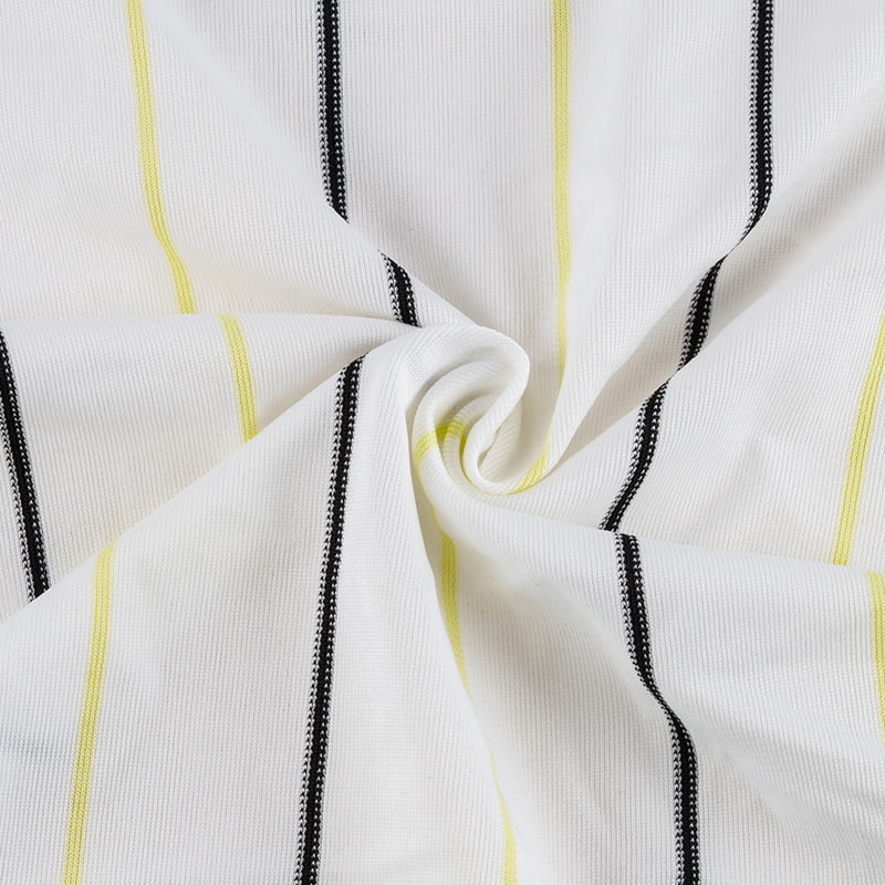 Lux viridis Striata Warp Knit Fabric