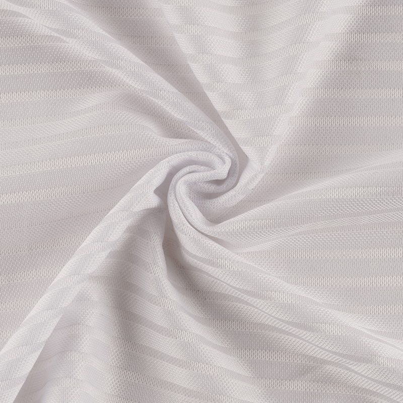 Striata Piqué Duplex Mesh Fabric